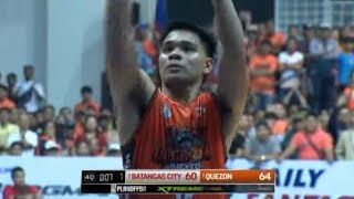 LJay Gonzales Gets quotMVPquot Chant from Fans in Quezon vs Batangas City  MPBL SOUTH FINALS GAME 3 [upl. by Ahtebbat84]