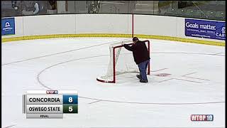 Oswego State Hockey Classic SUNY Oswego Mens Hockey Vs Concordia University 123023 [upl. by Barcus]