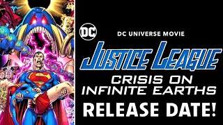 Justice League Crisis on Infinite Earths Part 1 Release Date Announcement [upl. by Francisca]