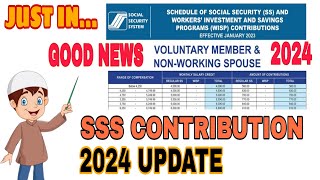 SSS CONTRIBUTION UPDATE 2024SSSVOLUNTARYKA DUDE DONG TV [upl. by Leilani]