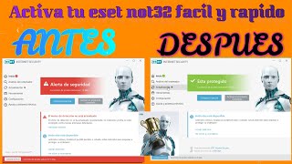 COMO ACTIVAR Y ACTUALIZAR la LICECIA del ANTIVIRUS ESET NOD 32 GRATIS 2021ACTIVA ANTIVIRUS GRATIS [upl. by Daria]