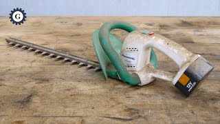 Cordless Hedge Trimmer Restoration  Panasonic EY3359P [upl. by Louella142]