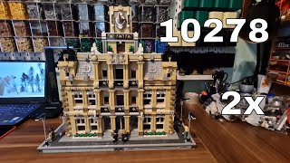 The Courthouse  10278 Police Station x2 Sets Alternate Build [upl. by Allisirp]