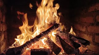 Magic Fireplace with Crackling Fire Sounds for Sleeping Study amp Meditation 12 Hours [upl. by Ramor]