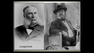 Longstreet and Sickles Together Again for the First Time Lecture [upl. by Sladen]