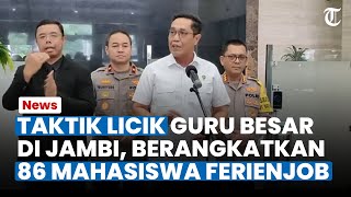 SOSOK GURU Besar di Jambi Jadi Tersangka TPPO Magang Ferienjob ke Jerman Pernah Jadi Stafsus Menteri [upl. by Telford]