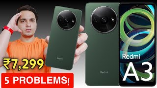 Dont Buy Redmi A3 Before Watching This Video  Redmi A3 Price in India  Redmi A3  5 Problems ❌ [upl. by Aiclef]