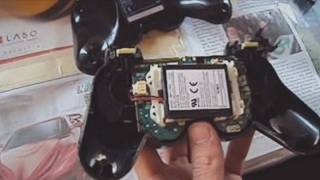 Tutorial PARTE 1 Smontare Colorare e Rimontare un Controller Ps3  Blu Metallizzato con tasti Oro [upl. by Yoreel477]