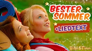 Bibi amp Tina  DER BESTE SOMMER jetzt mit LYRICS zum Mitsingen [upl. by Niwroc]