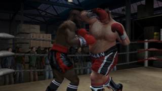 Rocky legends PS2 Clubber Lang vs Ernie Roman Career Clubber [upl. by Shantee453]