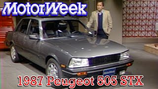 1987 Peugeot 505 STX  Retro Review [upl. by Eremahs]