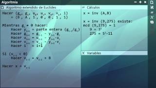 Píldora formativa 25 ¿Cómo calculamos inversos con el algoritmo extendido de Euclides [upl. by Beale956]