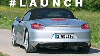 Porsche Boxster GTS  Launch  Sound [upl. by Vassar]