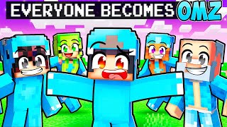 Everyone BECOMES OMZ in Minecraft With Crazy Fan Girl [upl. by Ward]