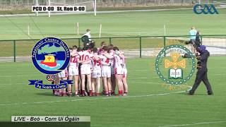 Corn Uí Ógáin  PCD v St Ronans Lurgan  Hogan Cup [upl. by Sorce336]