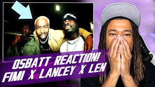 Fimiguerrero Lancey amp Len  Osbatt Official Video REACTION [upl. by Saalocin]