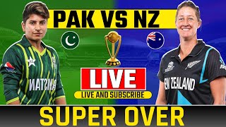 LIVE🔴 pakistan womens vs newzealand 3rd odi super over  today live cricket match nzw vs pakw [upl. by Trudnak]