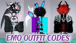 roblox boys emo outfit codes for Bloxburg berry avenue and hsl [upl. by Yrebmik]