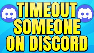 How to Timeout Someone on Discord Timeout Feature Explained [upl. by Suirtemed]