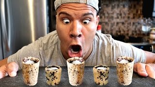 DIY COOKIE SHOT GLASS TASTE TEST [upl. by Yerag985]