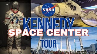 NASA Kennedy Space Center Tour  Space Shuttle Atlantis Saturn V Apollo Program amp More [upl. by Okeim257]