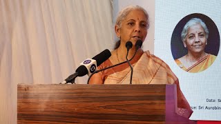 Smt Nirmala Sitharamans Keynote Address amp Interaction at the 7th Edition of the Pondy Lit Fest [upl. by Ahsinik]