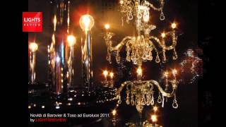 Lighting Design  Crystal Chandeliers by Barovier amp Toso [upl. by Anegroeg917]