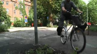 Så långt kan du rulla på cykel i Lund [upl. by Ahsiugal711]