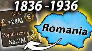 Forming the RICHEST Nation in Victoria 3 Romania Complete Movie [upl. by Annawik]