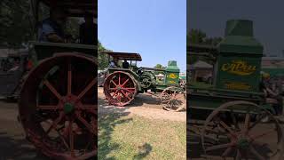 Rumely Oil Pull Tractor 🤠 Pinckneyville Illinois Tractor Show tractor shorts tractorvideo [upl. by Rednave]