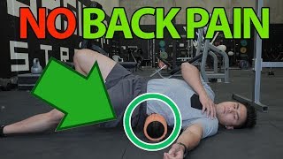 5 Best Ways To Foam Roll The Lower Back  Muscle Massage Release [upl. by Tamberg295]