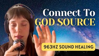 Angelic Frequencies  Connect to God Source  Dissolve everything Into The UniVerse One Song [upl. by Ssew]