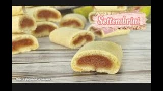 Biscotti settembrini dal cuore morbido con confettura di fichi [upl. by Ydolem]