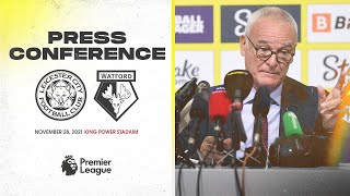 Claudio Ranieri On Injury News amp Leicester Return 🦊  Press Conference [upl. by Aynav514]