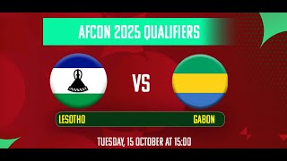 LESOTHO VS GABON LIVE MATCH [upl. by Sochor]