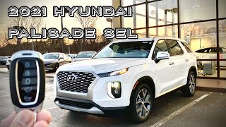 New 2021 Hyundai Palisade SEL WalkaroundVisual Review [upl. by Oregolac701]