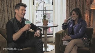 Robin Thicke Talks quotBlurred Linesquot Success amp Favorite Parody In Fresh 1027 Interview [upl. by Llib]