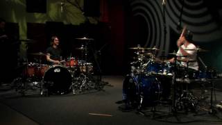 Cobus  Angels amp Airwaves  Heaven Drum Duet Cover with Atom Willard [upl. by Nabal]