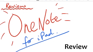 OneNote  one of the best note taking apps for iPad  review [upl. by Dina]