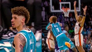 LAMELO’S INSANE SHOT 🤯🔥 Commentators Were SHOCKED 🤣 [upl. by Lockwood]