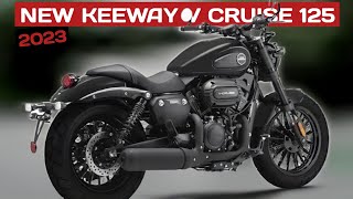 NEW 2023 KEEWAY V CRUISE 125  VTwin Engine Cruiser [upl. by Nahgen]