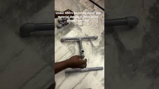 Diy backdrop stand making at home  backdrop stand  decoration stand shortvideo youtube shorts [upl. by Jahdol]