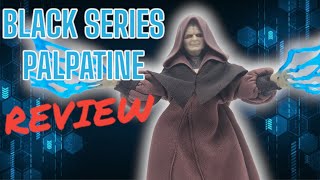 Star Wars Black Series Palpatine Darth Sidious Action Figure Review Revenge of the Sith [upl. by Ackler]