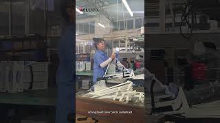 WELLMAX Wall mounted folding ironing board production process HZ040H [upl. by Obel]