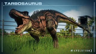 Jurassic World Evolution 2  Tarbosaurus [upl. by Anaeda]