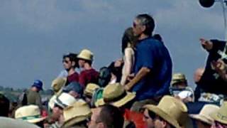 Bez Happy Mondays Dancing to Beach House Glastonbury 2010 [upl. by Shriner]