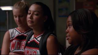 Glee  Santana gives Sugar a reality check and Shelby helps the Troubletones come up with their name [upl. by Ilka]