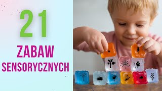 POMYSŁY NA ZABAWY SENSORYCZNE DLA DZIECI Z AUTYZMEM I NIE TYLKO [upl. by Pudendas]