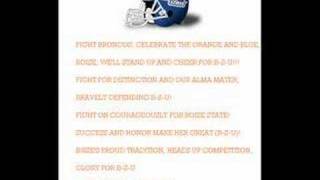 Boise State Fight Song [upl. by Eatnohs]