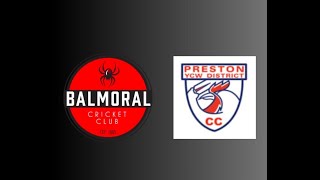 Balmoral CC vs Preston CC [upl. by Arrakat]